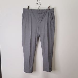 Banana Republic the Martin Fit size 12  Cuffed cropped pants  F47